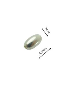 Oliwka srebrna Ag925  typ F/OWAL-3