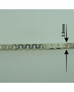 Łańcuch srebrny M/GR-1/AG  z metra