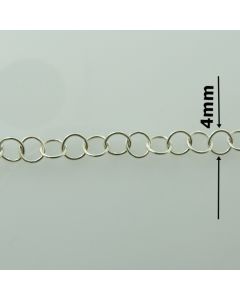 Łańcuch srebrny M/R111/AG z metra-ROLO